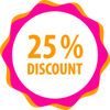 Refer a friend and you both get 25% off at EA